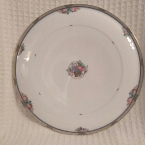 Christopher Stuart Bone China Cake Plate/Server - Picture 2 of 12